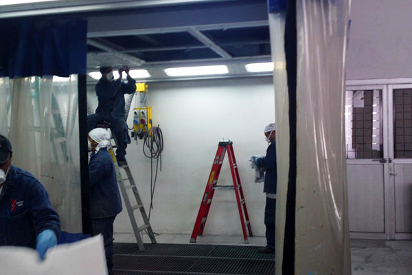 Mantenimiento a Cabina de Pintura