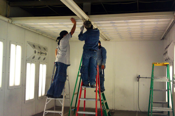 Mantenimiento a Cabina de Pintura